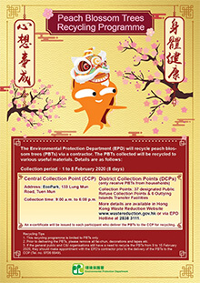 Peach Blossom Trees Recycling Programme