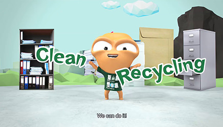 Dump Less, Save More, Recycle Right (Waste Paper)